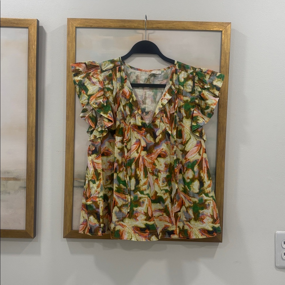 Marie Oliver Flutter Blouse S